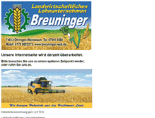 Tablet Screenshot of breuninger-web.de